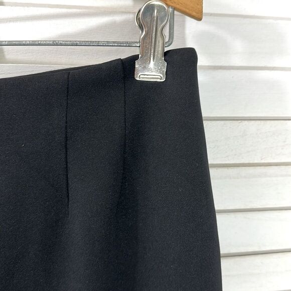 Chico's Pencil Skirt Size 0 Size 4 Cutwork Black & Nude - Picture 7 of 16